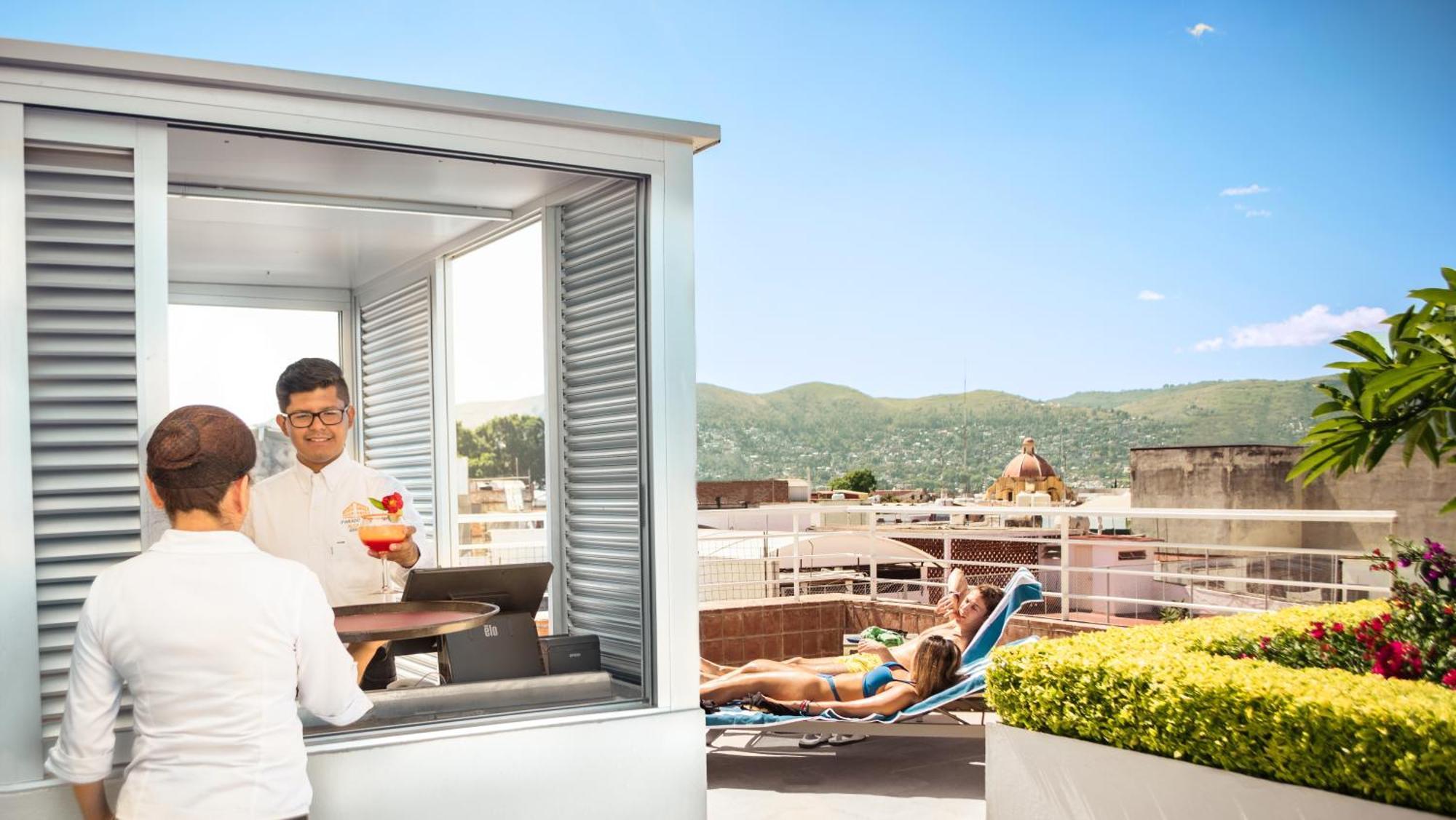 Hotel Parador De Alcala Oaxaca ภายนอก รูปภาพ